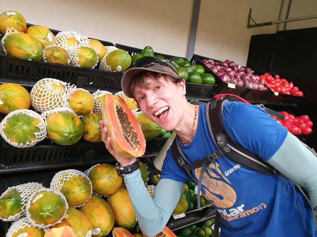 Fresh and sweet papaya